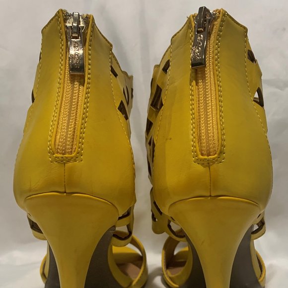 NEW DB DK Ladies Yellow Shoes - Picture 8 of 11